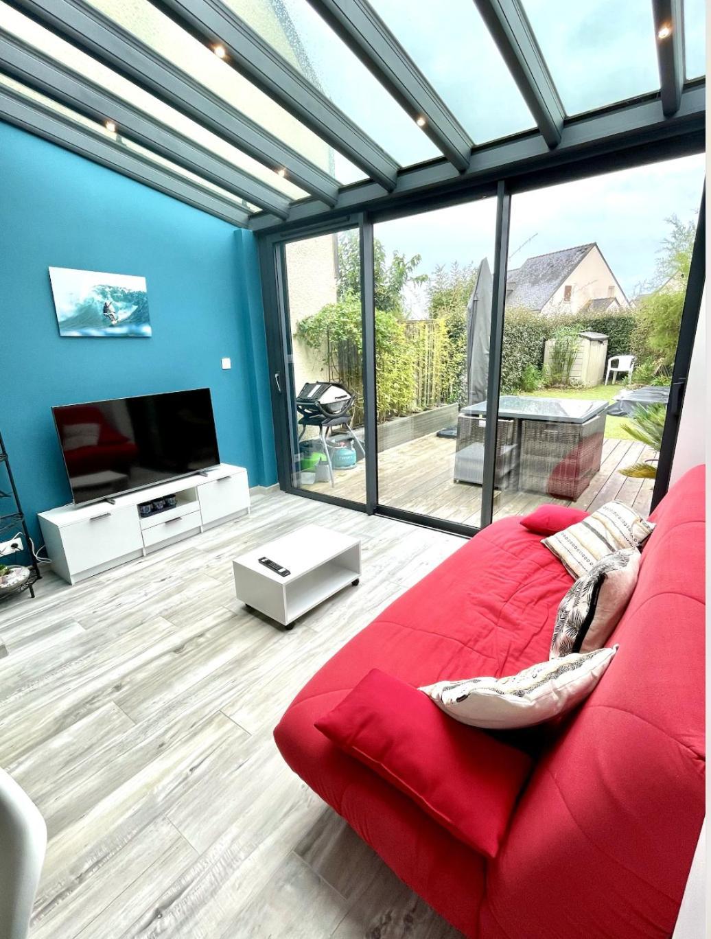Jolie Petite Maison A 500M De La Plage D'เอร์เดอว็อง ภายนอก รูปภาพ